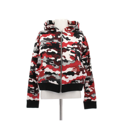 Sweat à capuche camouflage