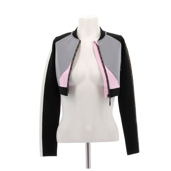 Veste courte tricolore