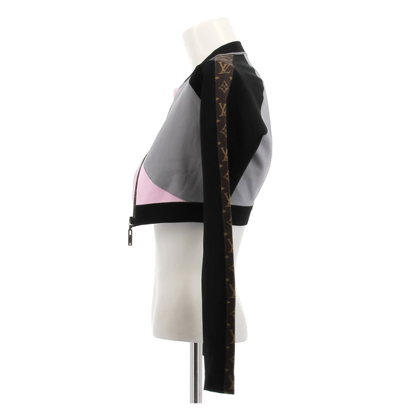 Veste courte tricolore