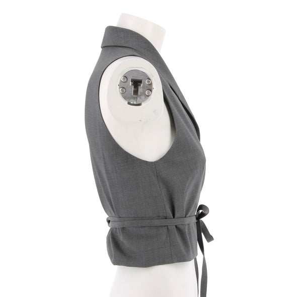 Gilet sans manches en laine