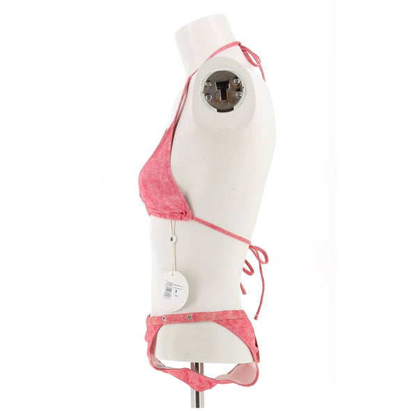 Maillot de bain deux pièces rose