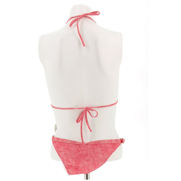 Maillot de bain deux pièces rose