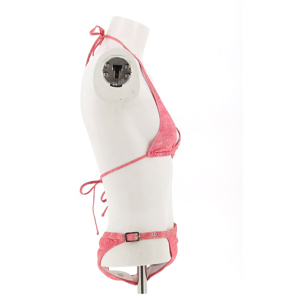 Maillot de bain deux pièces rose