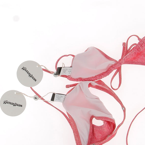 Maillot de bain deux pièces rose