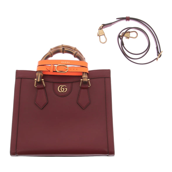Sac à main bordeaux "Diana"
