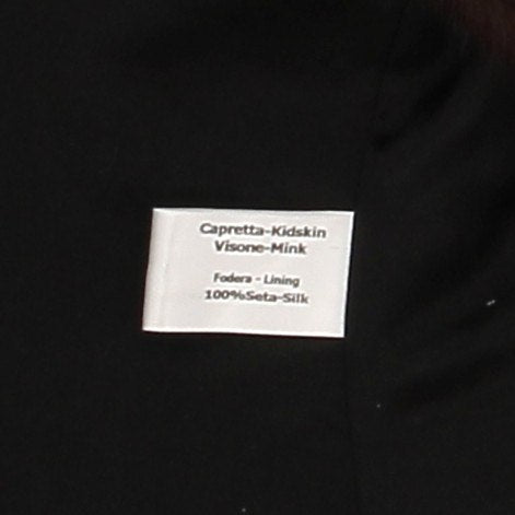 Veste en fourrure léopard