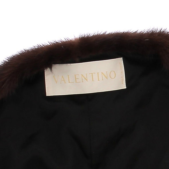 Veste en fourrure léopard