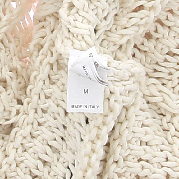 Cardigan en maille écru