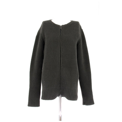 Gilet en laine kaki