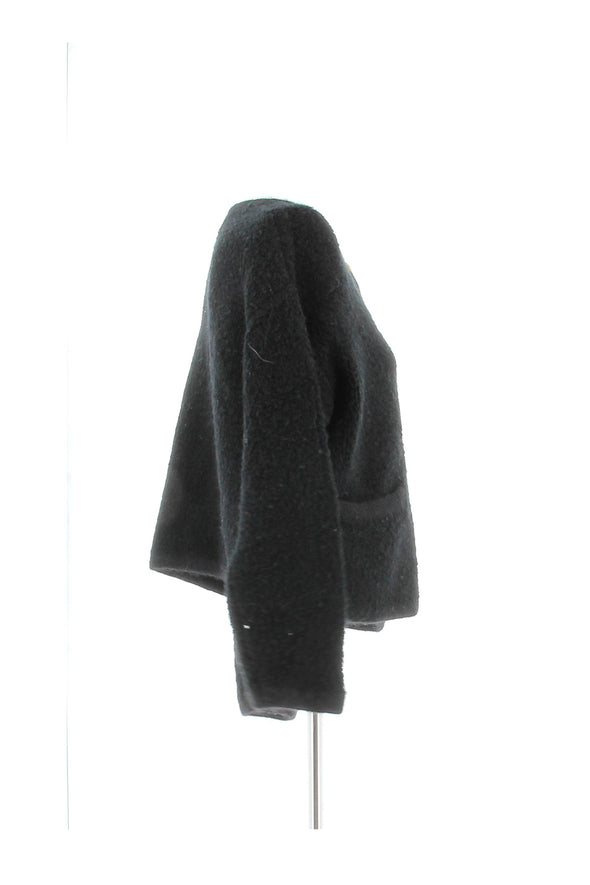 Gilet en laine noir
