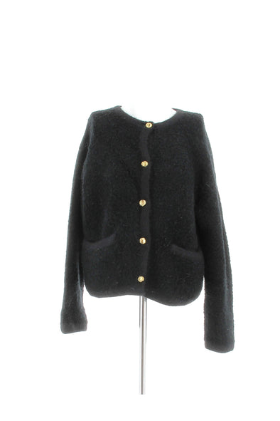 Gilet en laine noir