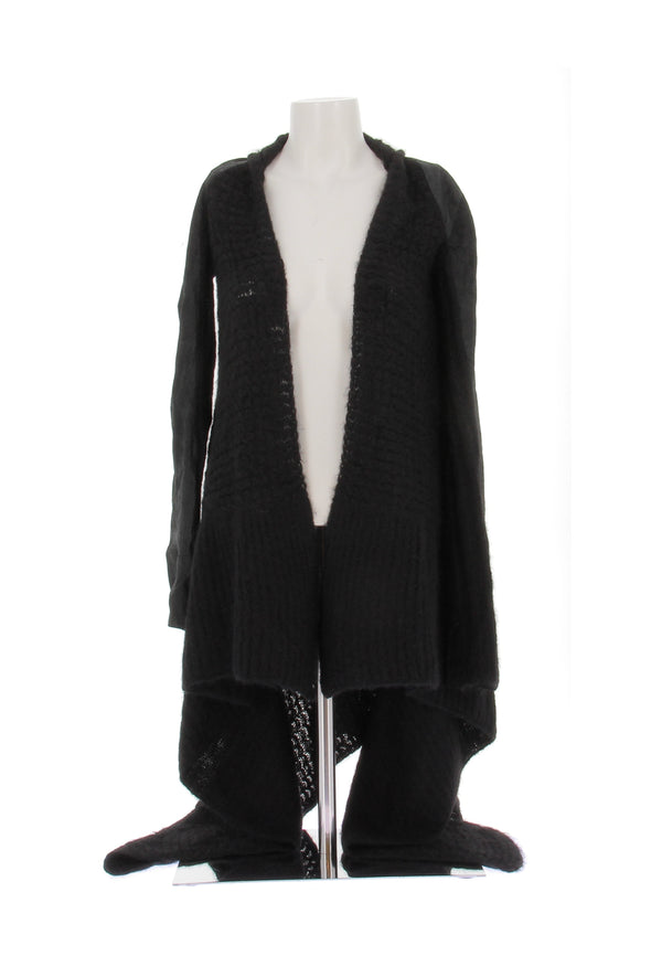 Gilet en laine noir