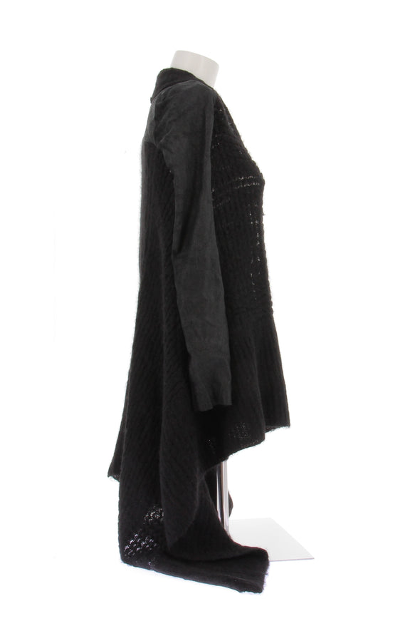 Gilet en laine noir