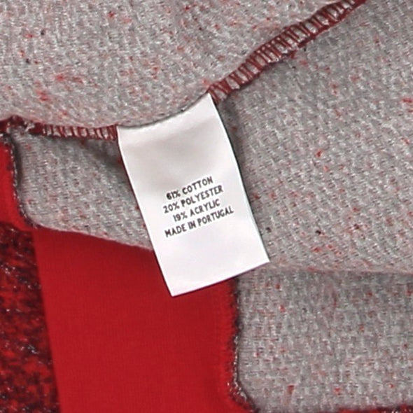 Sweat à capuche zippé rouge