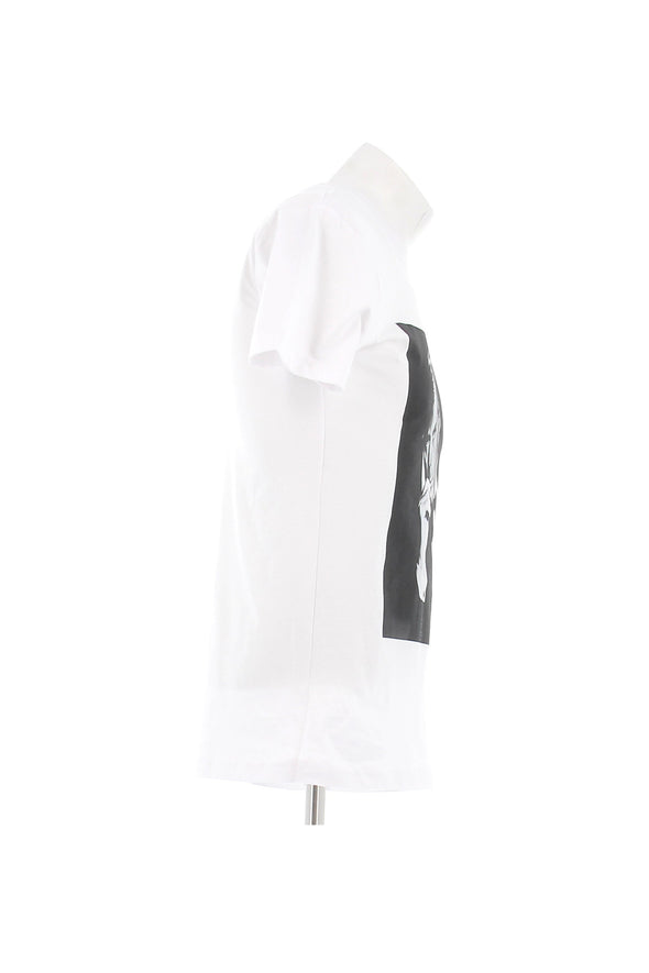 T-shirt blanc imprimé