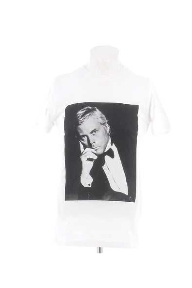 T-shirt blanc imprimé