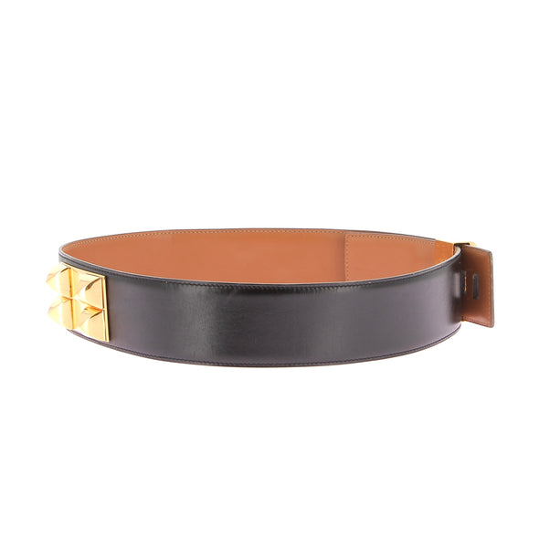 Ceinture noire "Collier de chien"