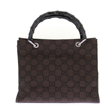 Sac à main en toile vintage GG Bamboo