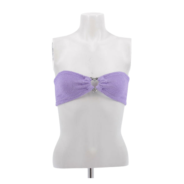 Haut de maillot de bain lila