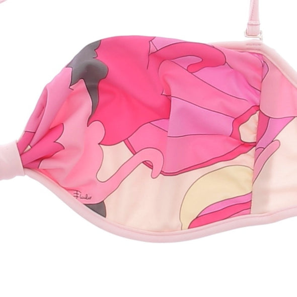 Haut de maillot de bain rose