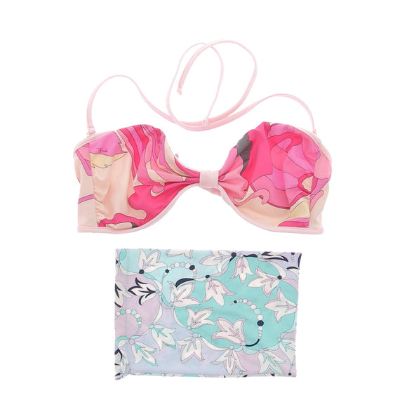 Haut de maillot de bain rose
