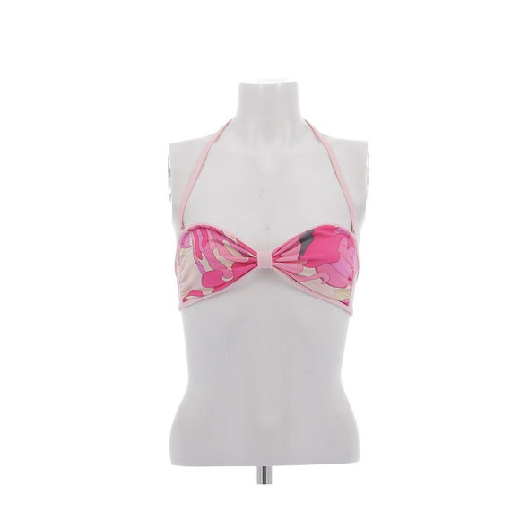 Haut de maillot de bain rose