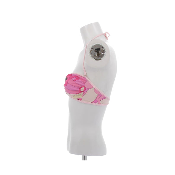 Haut de maillot de bain rose