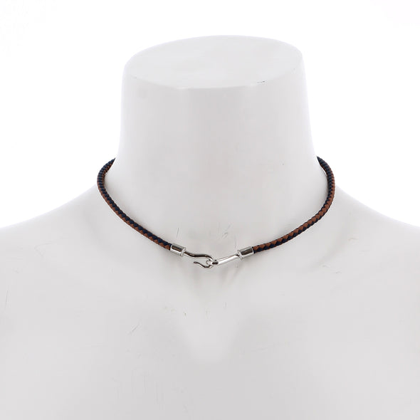 Collier en cuir "Jumbo"