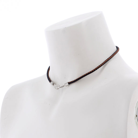 Collier en cuir "Jumbo"