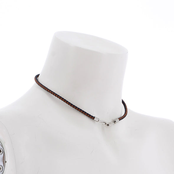 Collier en cuir "Jumbo"
