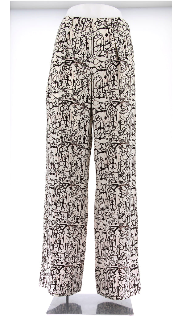 Pantalon en soie