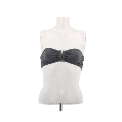 Haut de maillot de bain gris