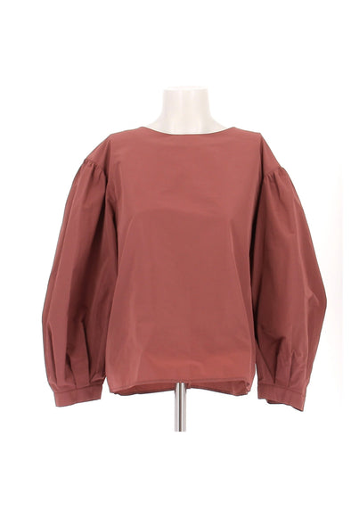 Top rouge foncé