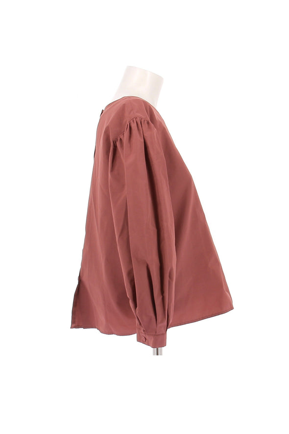 Top rouge foncé