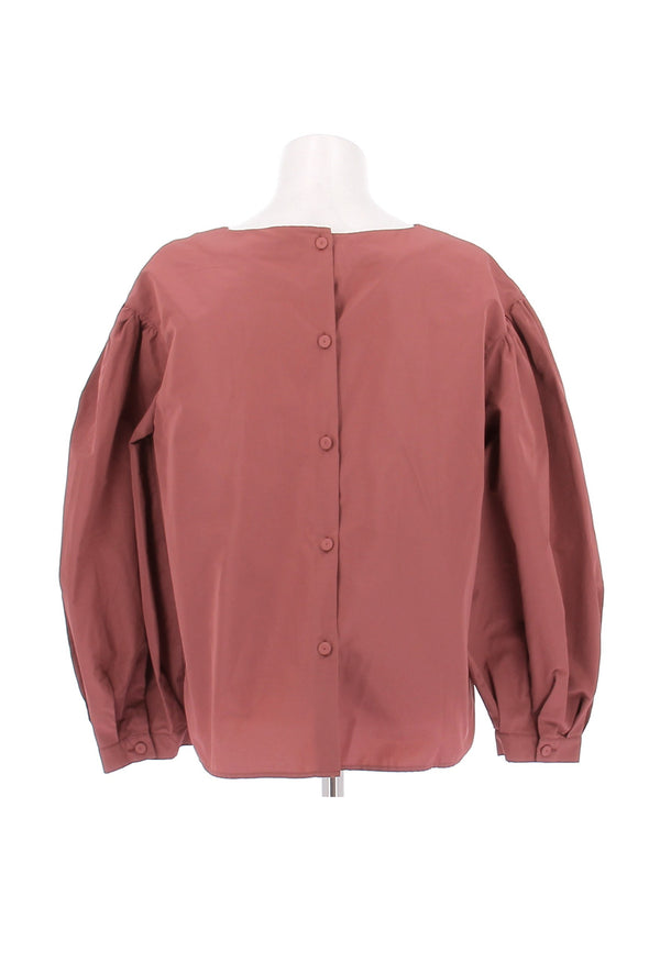 Top rouge foncé