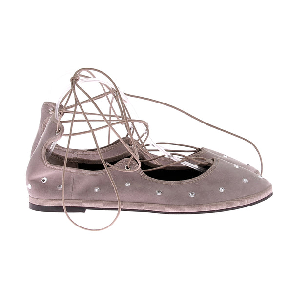 Ballerines en velours