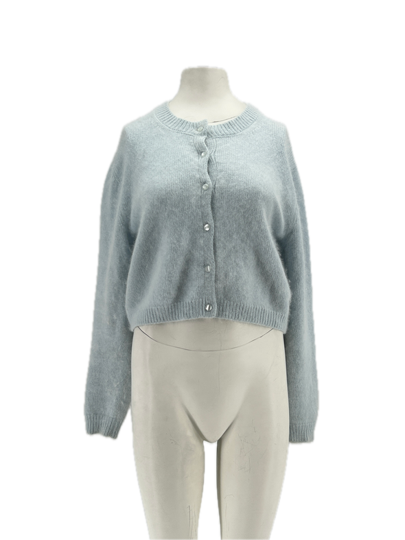 Cardigan en laine d'angora