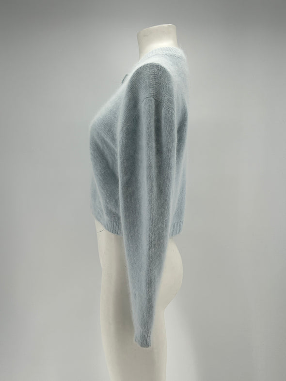 Cardigan en laine d'angora