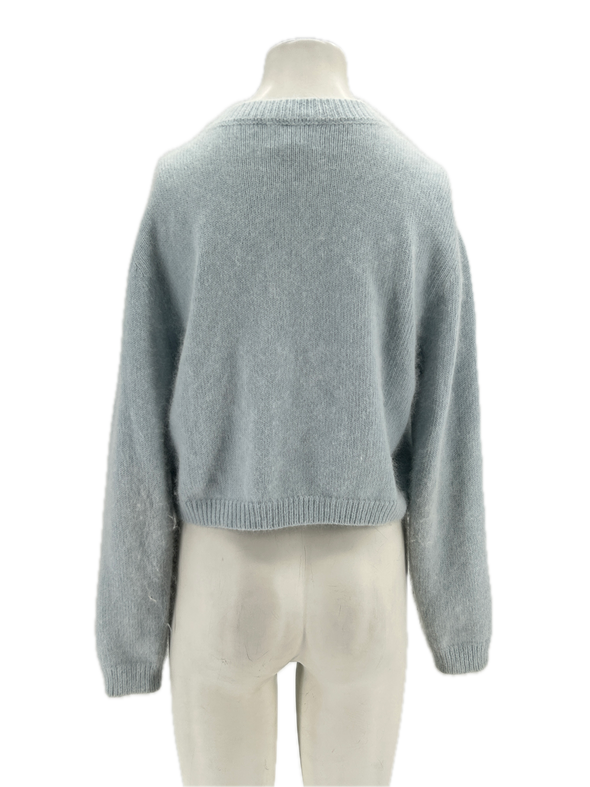 Cardigan en laine d'angora
