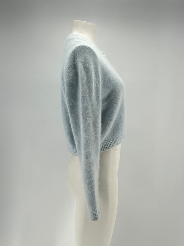 Cardigan en laine d'angora