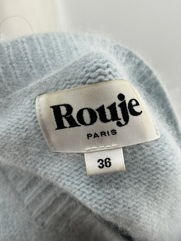 Cardigan en laine d'angora