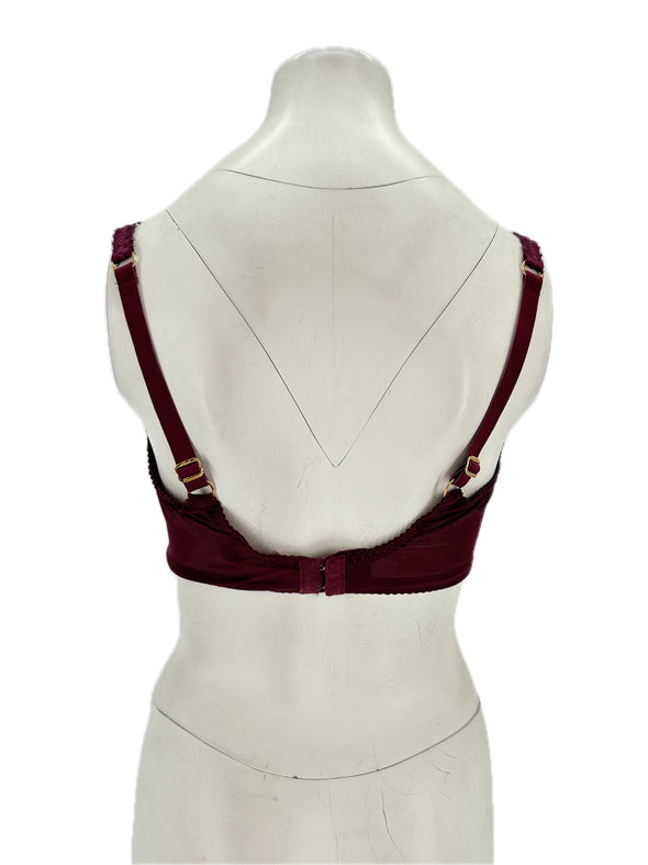 Soutien-gorge bordeaux