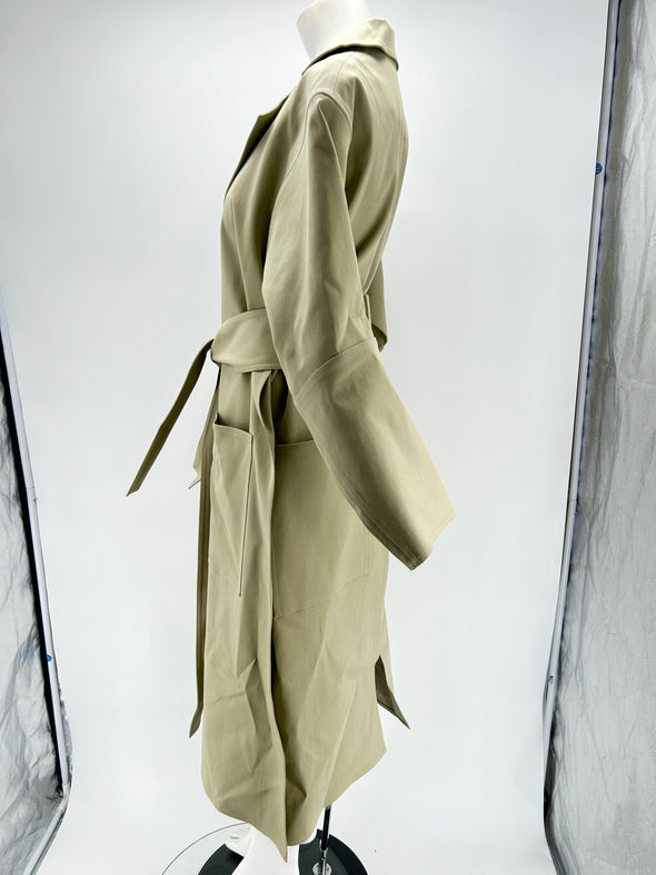 Trench long beige