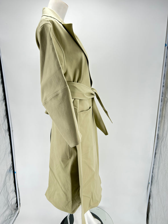 Trench long beige