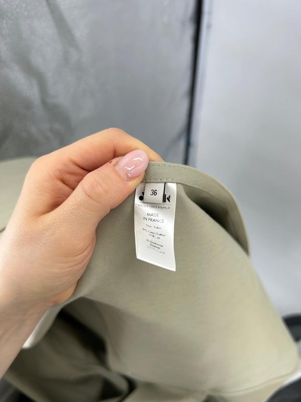 Trench long beige