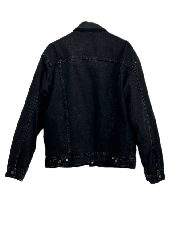 Veste en denim noire