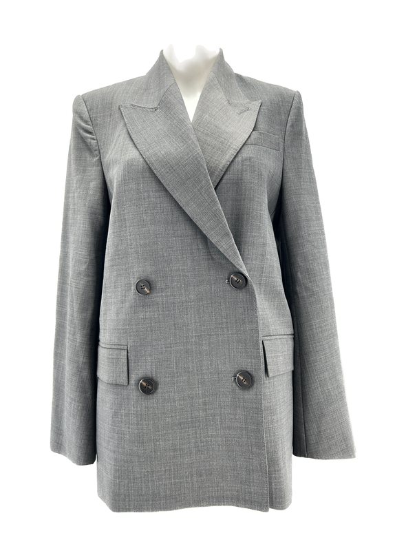 Veste de tailleur grise foncée
