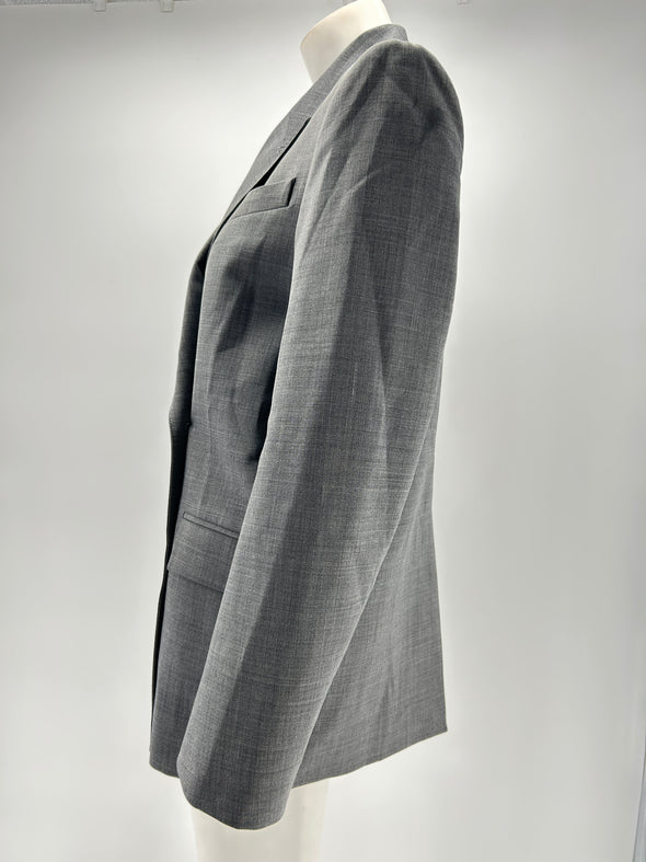 Veste de tailleur grise foncée