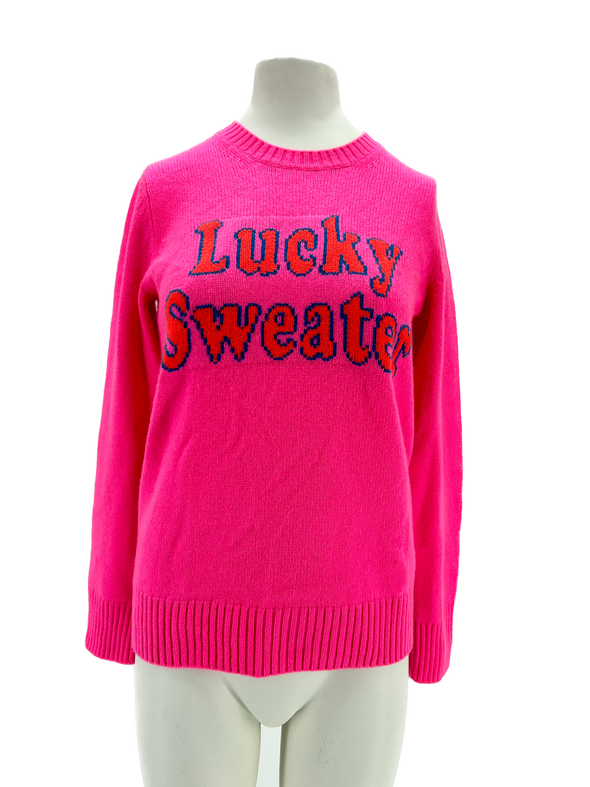 Pull en cachemire rose