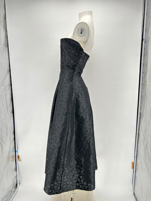 Robe bustier noire